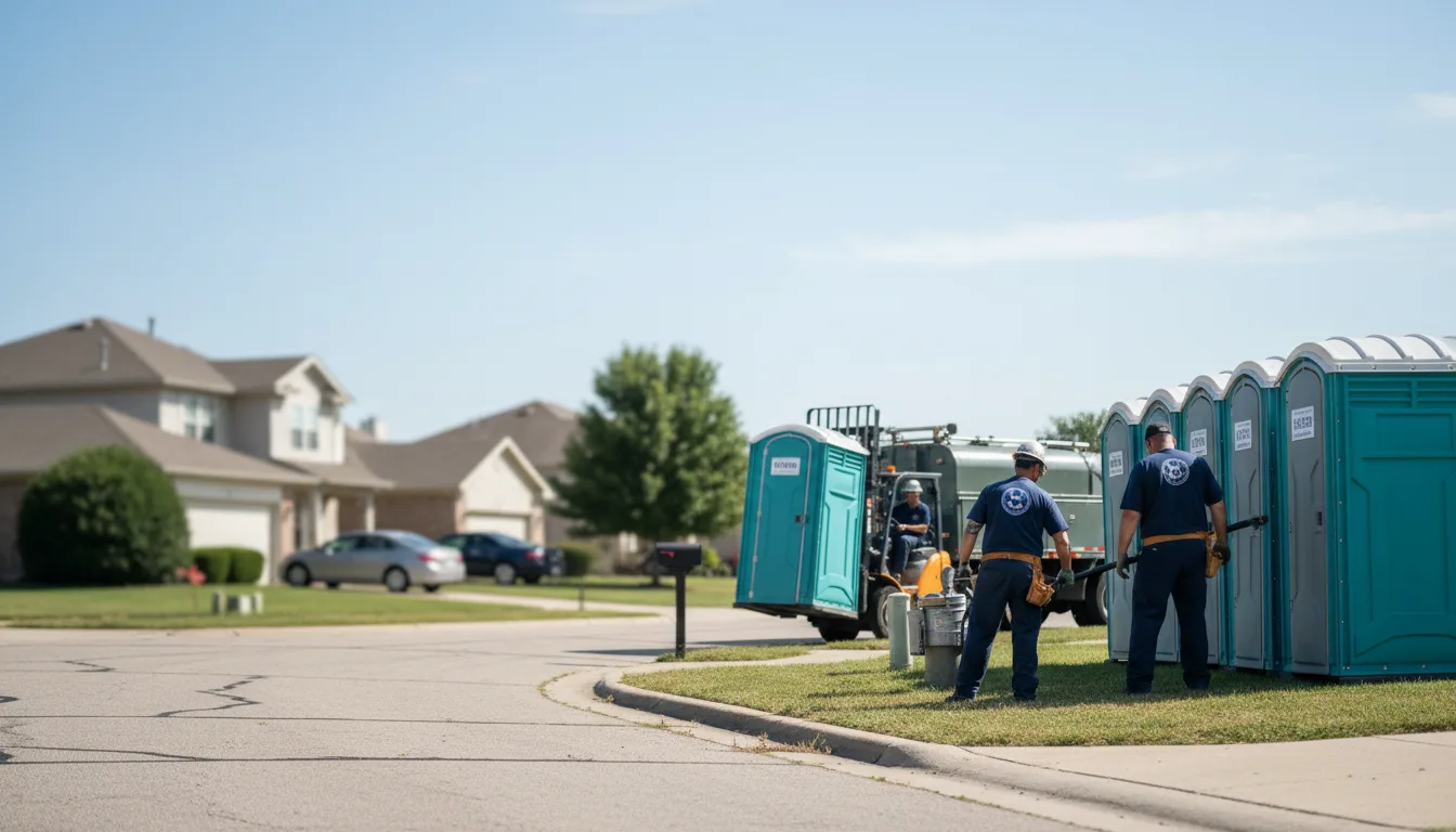 Porta Potty Rental in Pana, IL near me